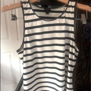 J. CREW SCALLOP TANK